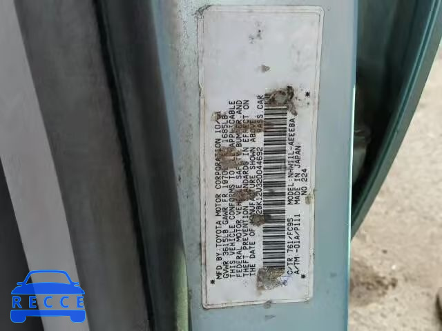 2002 TOYOTA PRIUS JT2BK12U320044692 image 9