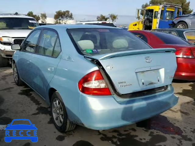 2002 TOYOTA PRIUS JT2BK12U320044692 image 2