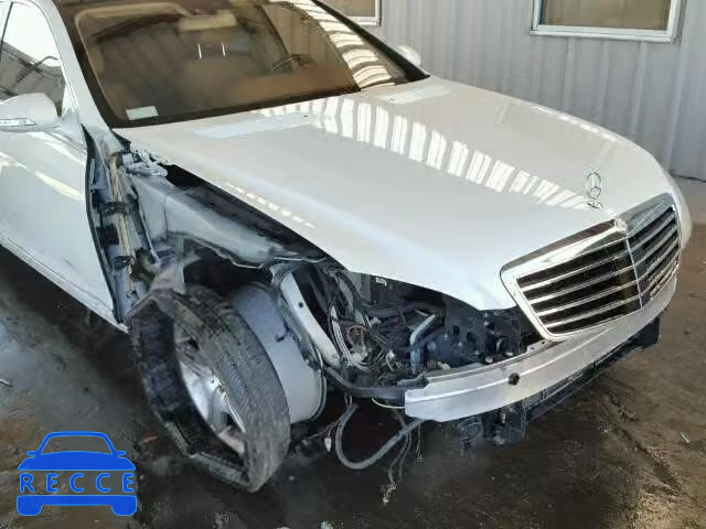 2008 MERCEDES-BENZ S550 WDDNG71X58A234636 image 9