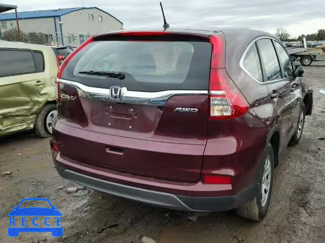 2015 HONDA CR-V LX 5J6RM4H38FL054116 image 3