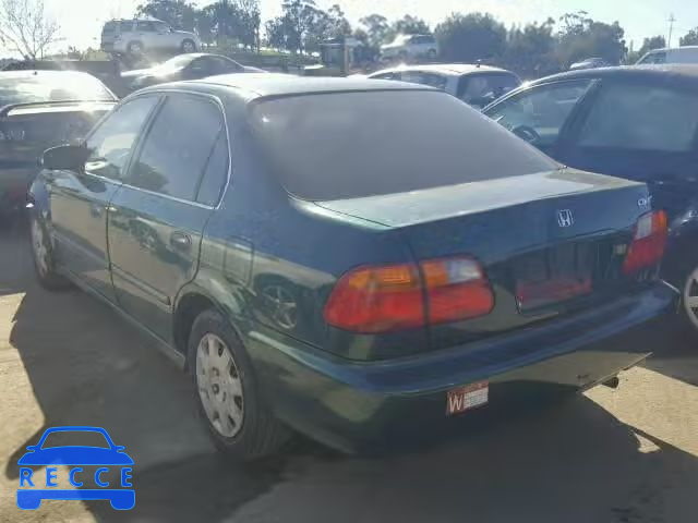 2000 HONDA CIVIC LX JHMEJ6673YS002964 image 2