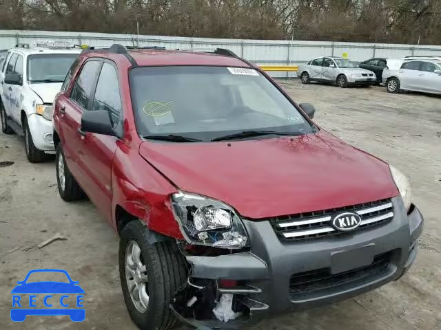 2007 KIA SPORTAGE E KNDJE723X77443165 image 0