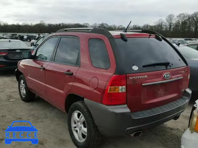 2007 KIA SPORTAGE E KNDJE723X77443165 Bild 2