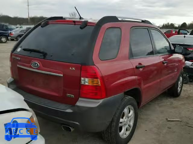 2007 KIA SPORTAGE E KNDJE723X77443165 Bild 3