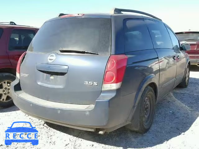 2005 NISSAN QUEST S/SE 5N1BV28U95N108006 Bild 3