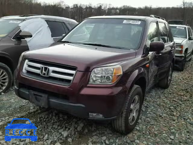 2008 HONDA PILOT EXL 5FNYF18508B043967 image 1