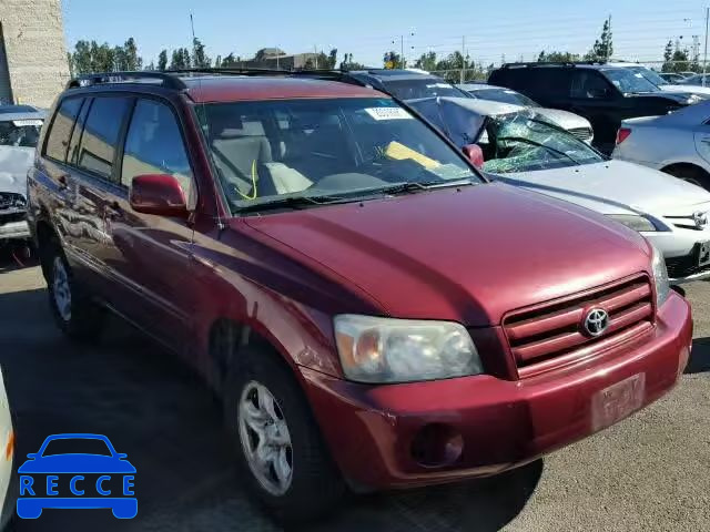 2006 TOYOTA HIGHLANDER JTEDD21A660140910 зображення 0