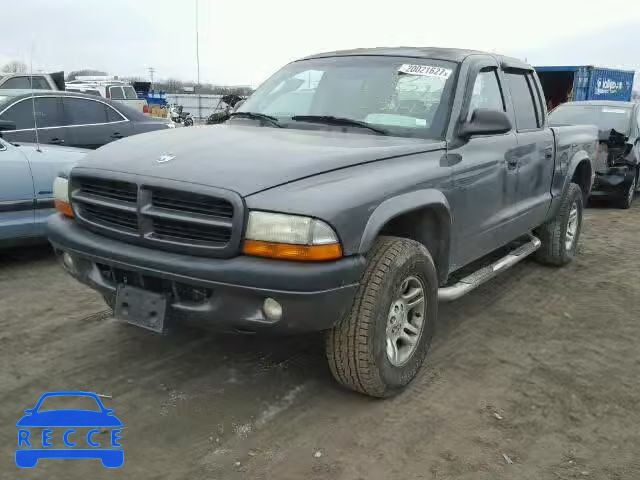 2002 DODGE DAKOTA QUA 1B7HG38N22S644591 image 1