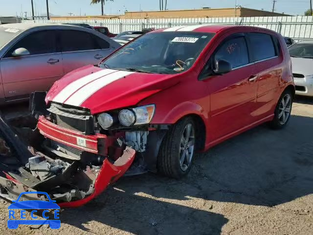 2013 CHEVROLET SONIC RS 1G1JG6SB6D4165463 image 1