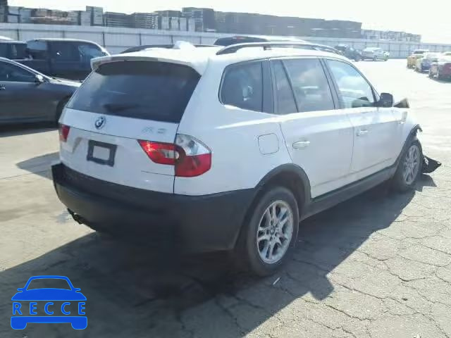 2005 BMW X3 2.5 WBXPA73485WC52222 зображення 3