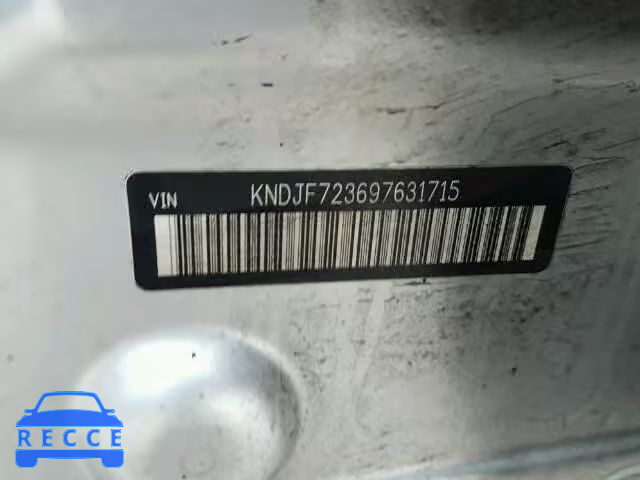 2009 KIA SPORTAGE E KNDJF723697631715 image 9