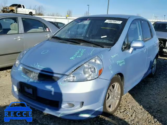 2008 HONDA FIT SPORT JHMGD38648S074310 image 1