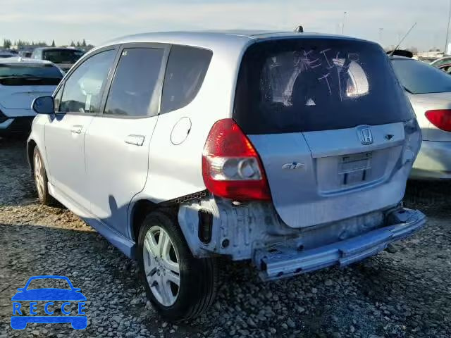 2008 HONDA FIT SPORT JHMGD38648S074310 image 2