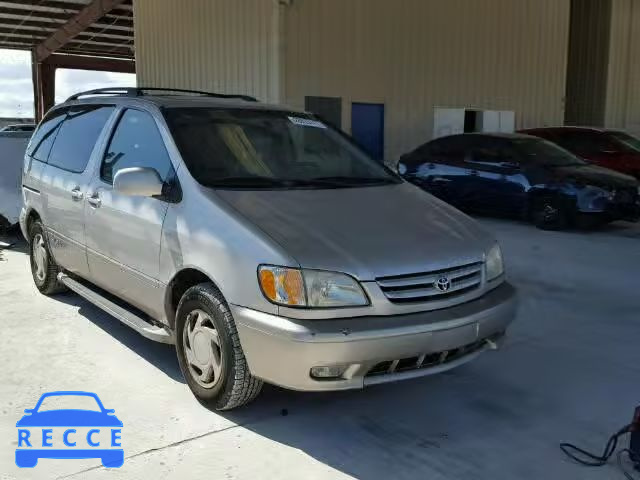 2002 TOYOTA SIENNA LE/ 4T3ZF13C82U457719 зображення 0