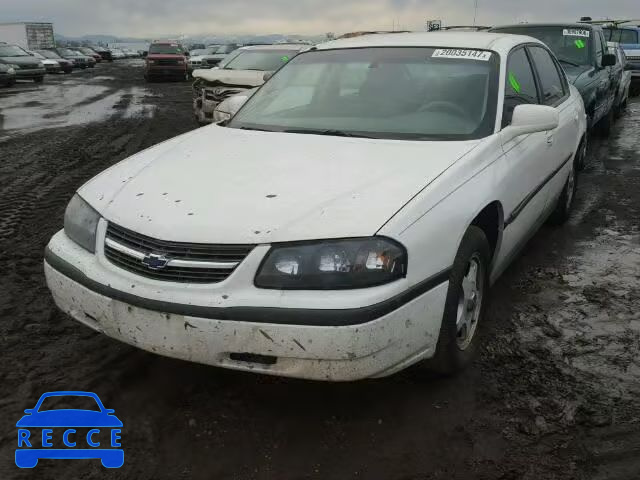 2004 CHEVROLET IMPALA 2G1WF52E249199720 image 1