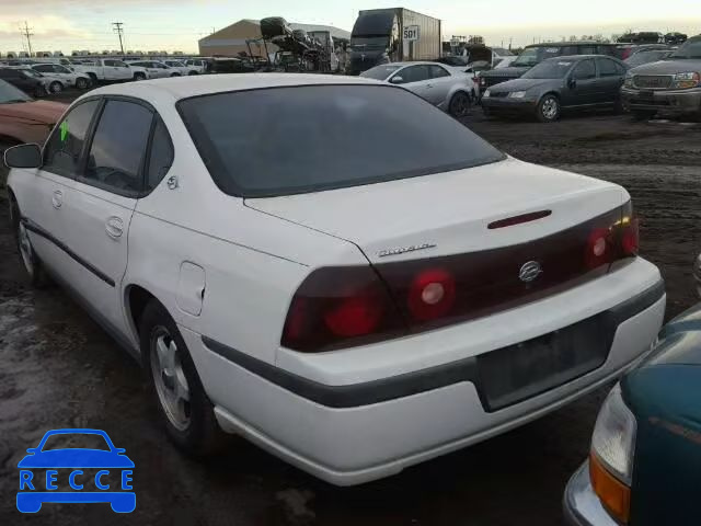 2004 CHEVROLET IMPALA 2G1WF52E249199720 image 2