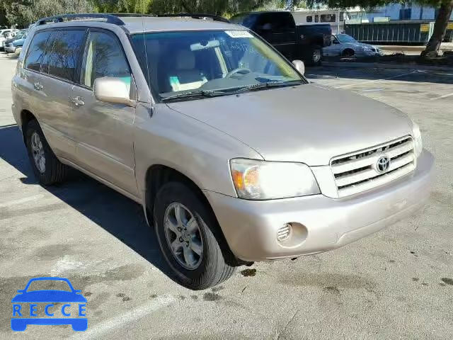 2004 TOYOTA HIGHLANDER JTEGP21A440029645 зображення 0