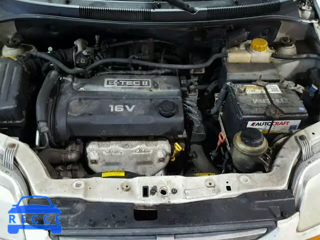 2004 CHEVROLET AVEO KL1TD62604B149337 зображення 6