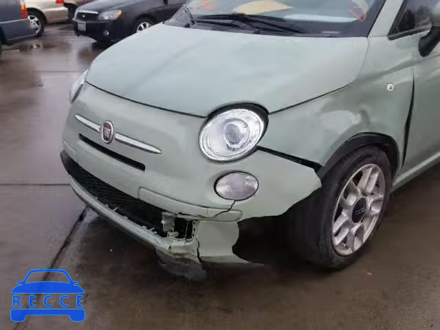 2015 FIAT 500 POP 3C3CFFAR0FT620522 image 8