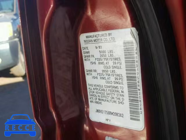 1994 NISSAN PATHFINDER JN8HD17S6RW208242 image 9