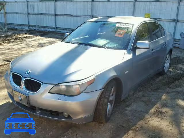 2005 BMW 530I WBANA73555CR59576 зображення 1