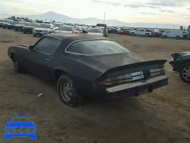 1979 CHEVROLET CAMARO BER 1S87G9L508968 image 2