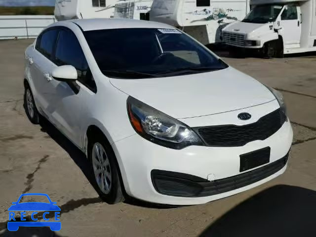 2012 KIA RIO LX KNADM4A35C6060540 image 0