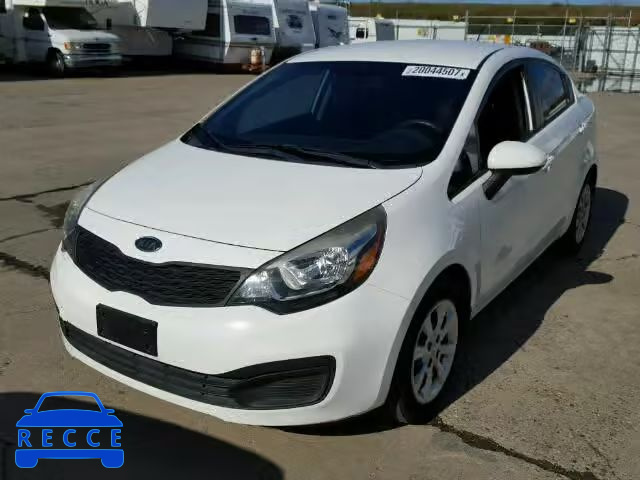 2012 KIA RIO LX KNADM4A35C6060540 image 1