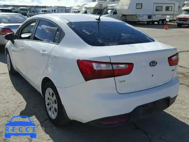 2012 KIA RIO LX KNADM4A35C6060540 image 2