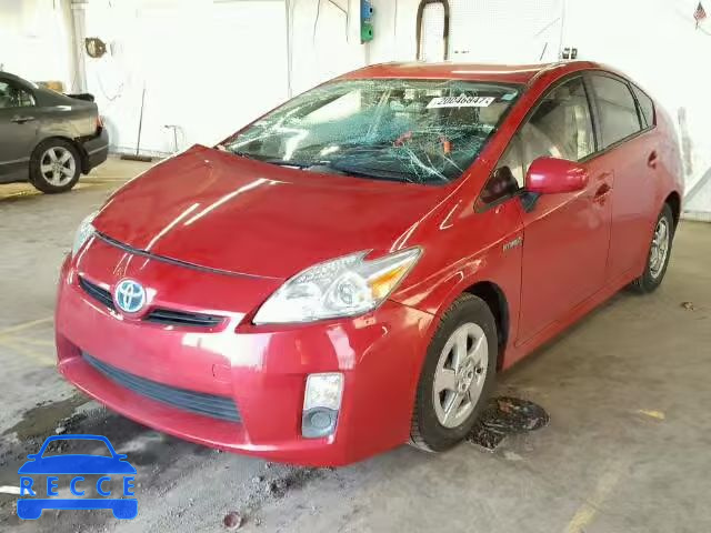 2010 TOYOTA PRIUS JTDKN3DU7A0063610 зображення 1