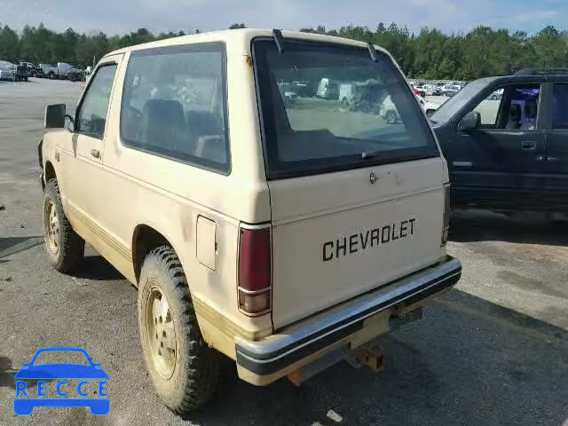 1983 CHEVROLET S10 BLAZER 1G8CT18B0D8105090 image 2