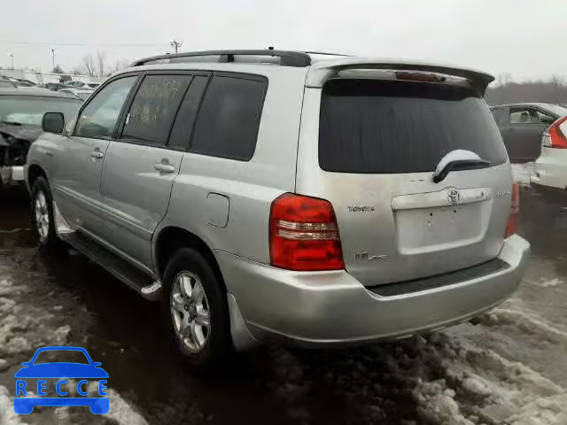 2003 TOYOTA HIGHLANDER JTEHF21A730136601 зображення 2