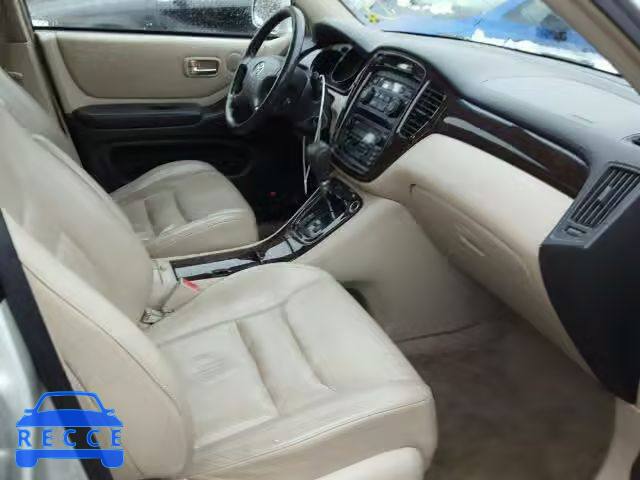 2003 TOYOTA HIGHLANDER JTEHF21A730136601 зображення 4