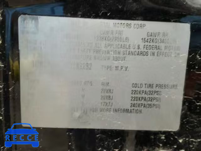 2009 CHEVROLET TRAILBLAZE 1GNET53H492132232 image 9