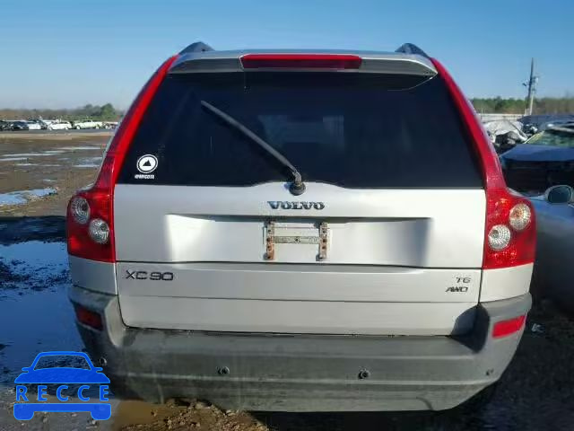 2005 VOLVO XC90 T6 YV1CZ911051139698 зображення 9