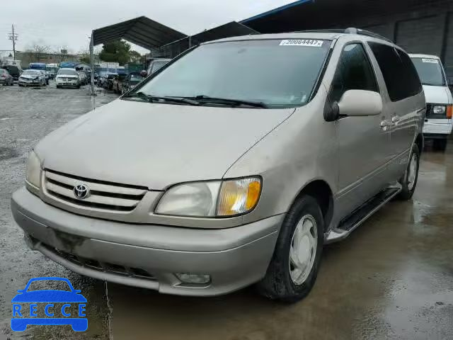 2001 TOYOTA SIENNA LE/ 4T3ZF13C31U326292 Bild 1