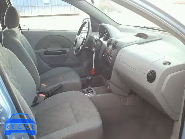 2005 CHEVROLET AVEO/LS KL1TD62645B396636 зображення 4