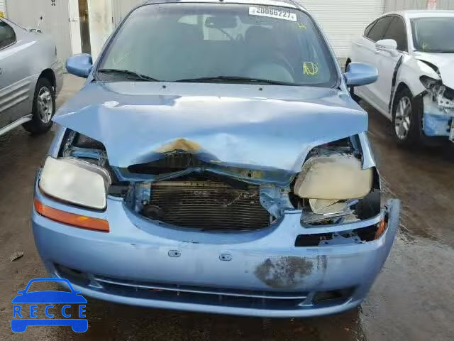 2005 CHEVROLET AVEO/LS KL1TD62645B396636 image 8