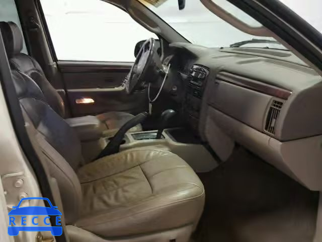 2002 JEEP GRAND CHER 1J8GX58N22C251331 image 4