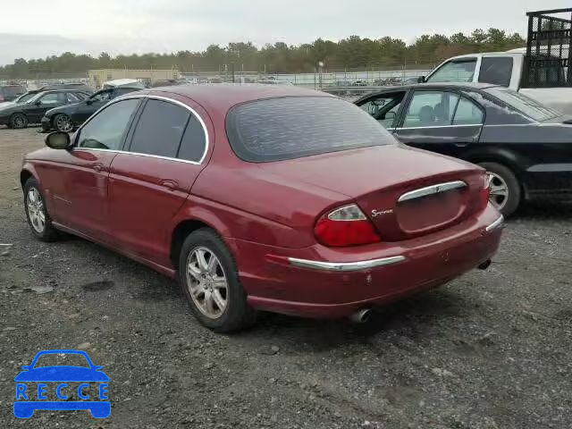 2003 JAGUAR S-TYPE SAJEA01T53FM89316 image 2