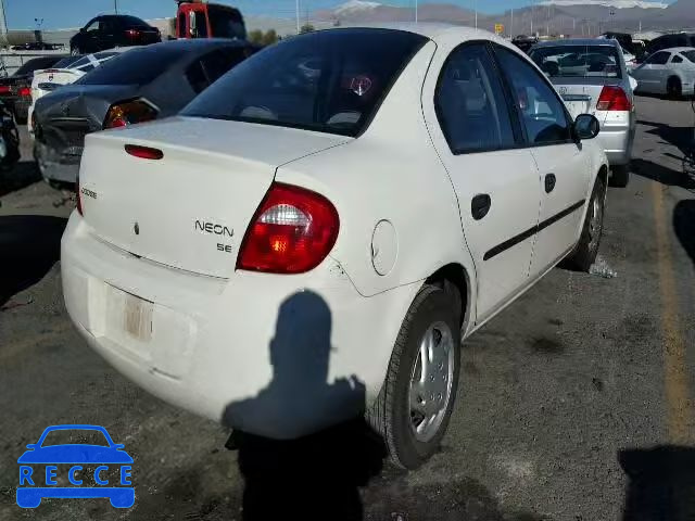 2003 DODGE NEON SE 1B3ES26C43D153704 зображення 3