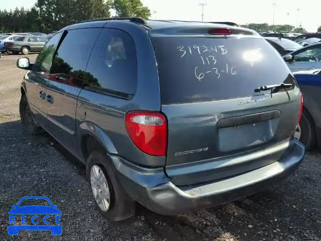 2006 DODGE CARAVAN SE 1D4GP25R86B599789 image 2