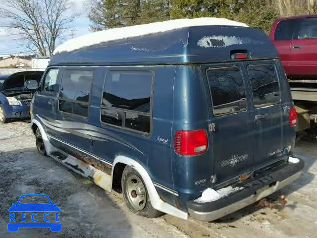 2001 DODGE RAM VAN B1 2B6HB11Y11K541683 image 2