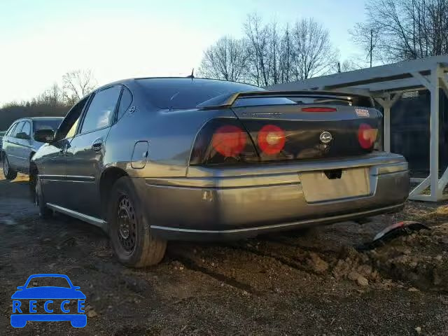 2005 CHEVROLET IMPALA LS 2G1WH52K459211576 image 2