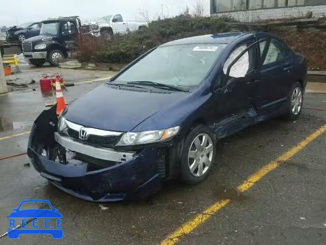 2011 HONDA CIVIC LX 2HGFA1F57BH529736 зображення 1