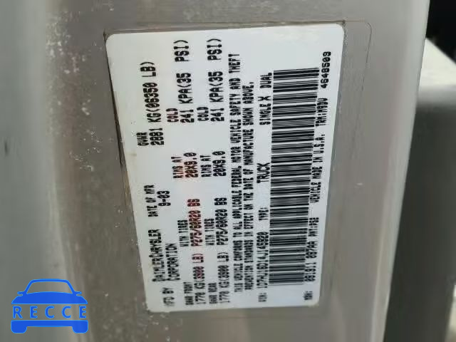 2004 DODGE RAM 1500 S 1D7HU16D14J145920 image 9