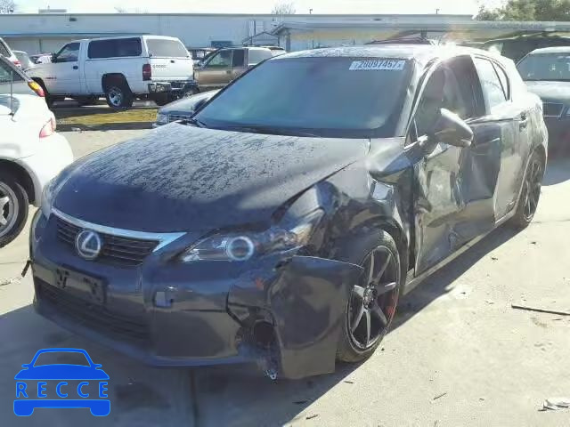 2011 LEXUS CT200H JTHKD5BH6B2022832 зображення 1