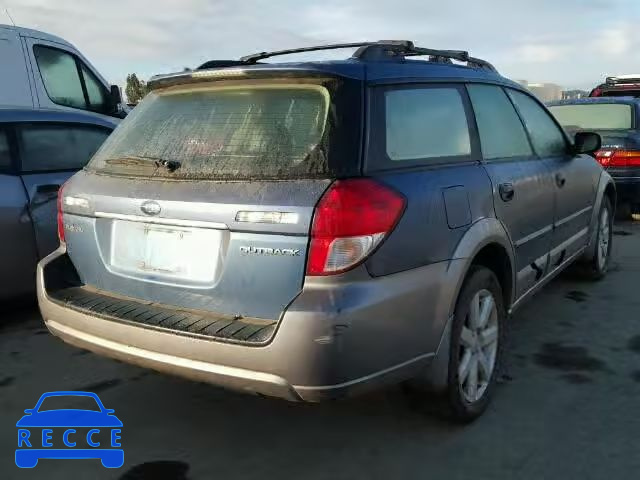2009 SUBARU OUTBACK 2. 4S4BP61C397345748 image 3