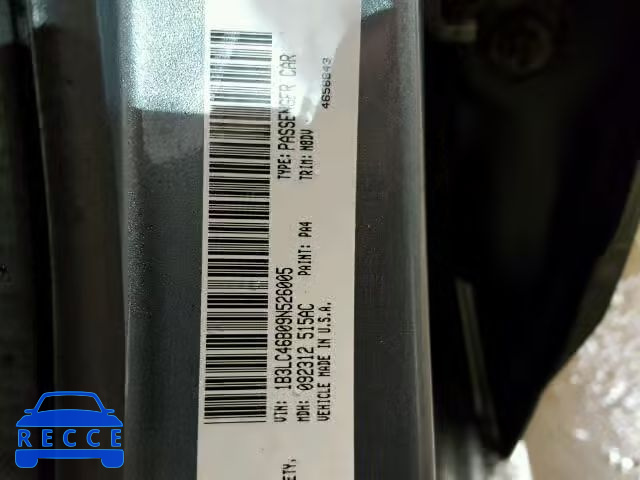 2009 DODGE AVENGER SE 1B3LC46B09N526005 image 9