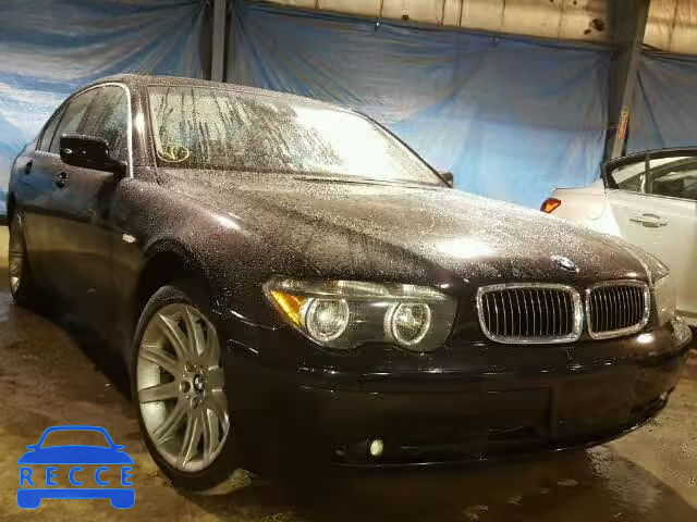 2004 BMW 745I WBAGL63434DP70924 зображення 0